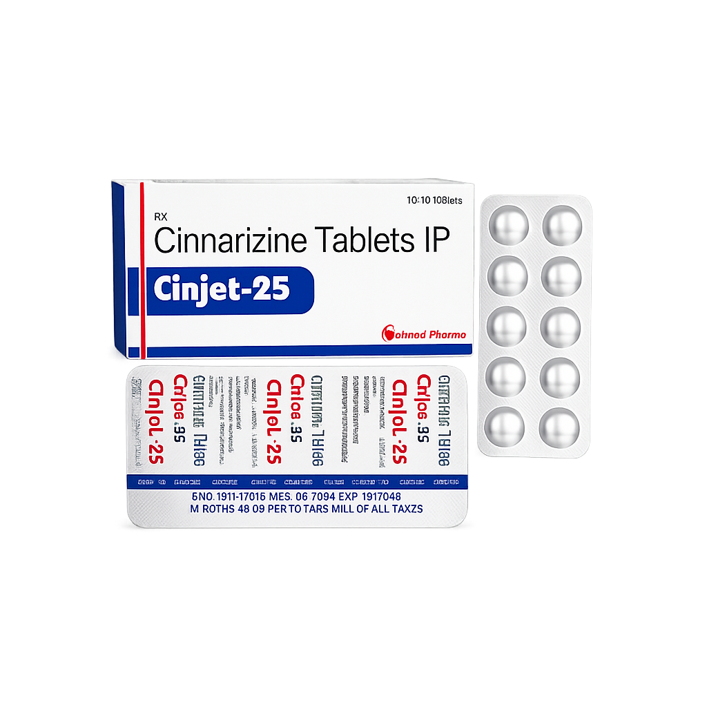 Cinnarizine-25 Tablet