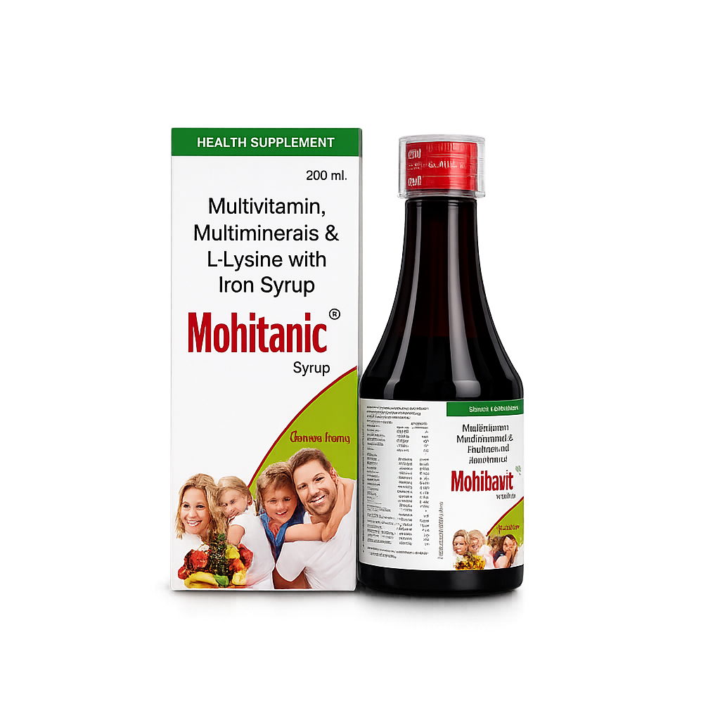 Mohitanic syrup