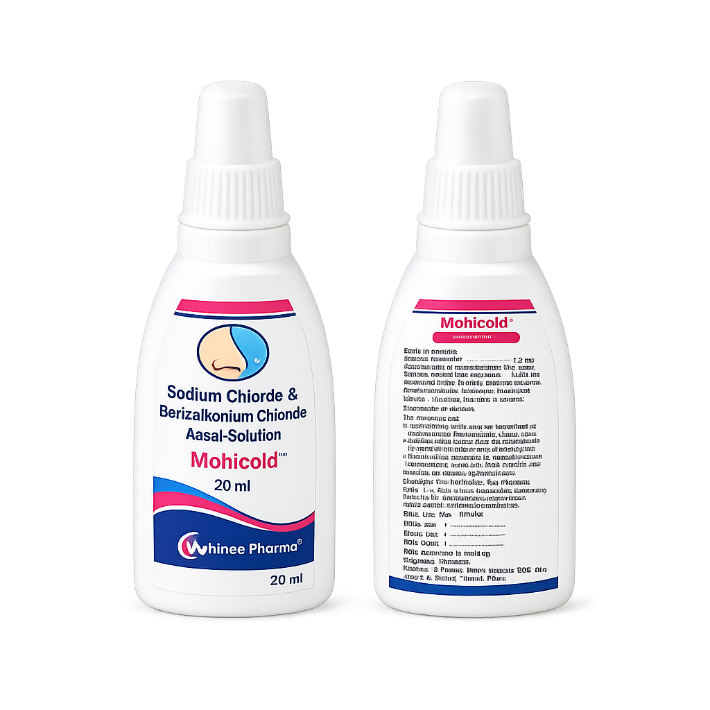 Mohicold Saline Nasal Spray/Drops